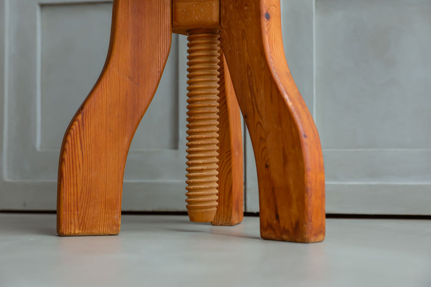 Nordic Adjustable Pine Stool