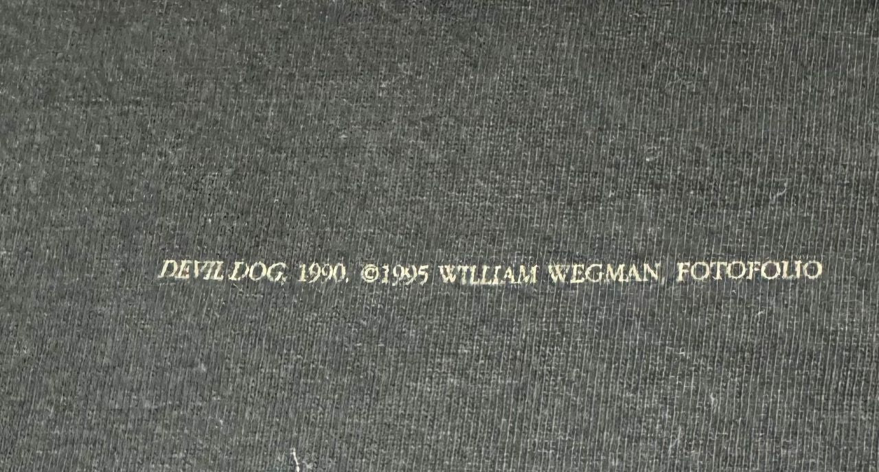 WILLIAM WEGMAN vintage 90s