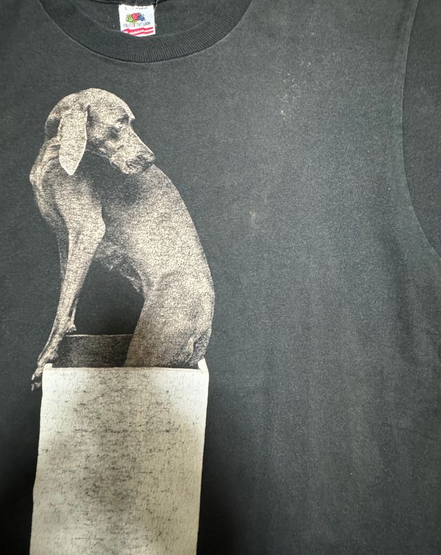 WILLIAM WEGMAN vintage 90s