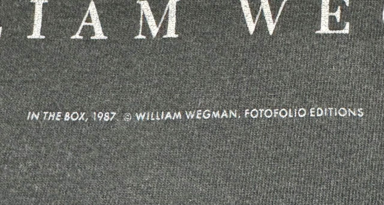 WILLIAM WEGMAN vintage 90s